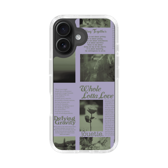 Slim Protection Case［ jouetie - Newspaper ］