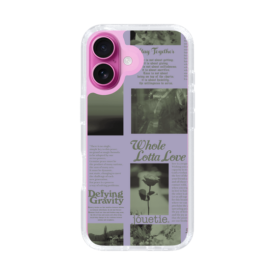 Slim Protection Case［ jouetie - Newspaper ］