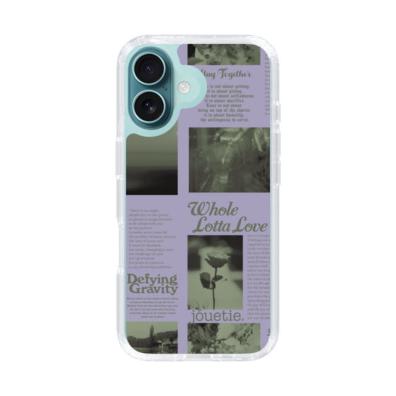 Slim Protection Case［ jouetie - Newspaper ］