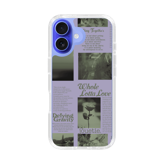 Slim Protection Case［ jouetie - Newspaper ］