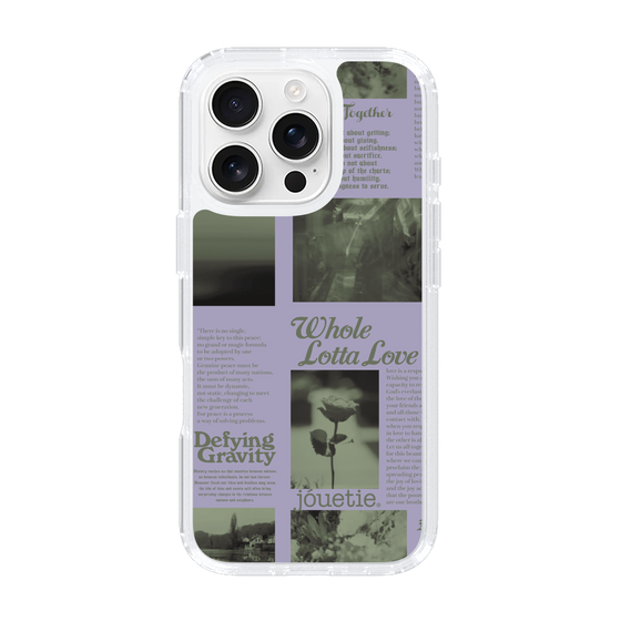 Slim Protection Case［ jouetie - Newspaper ］
