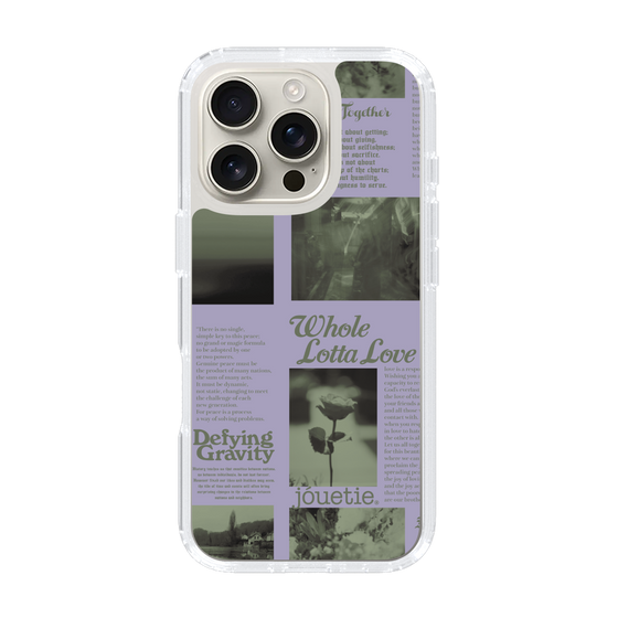 Slim Protection Case［ jouetie - Newspaper ］