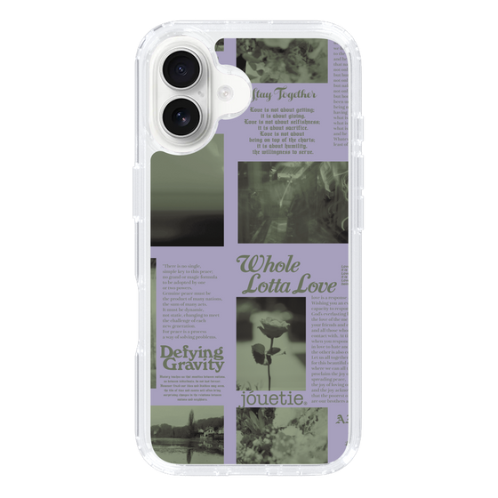 Slim Protection Case［ jouetie - Newspaper ］