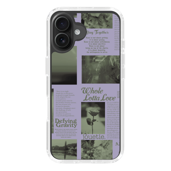Slim Protection Case［ jouetie - Newspaper ］
