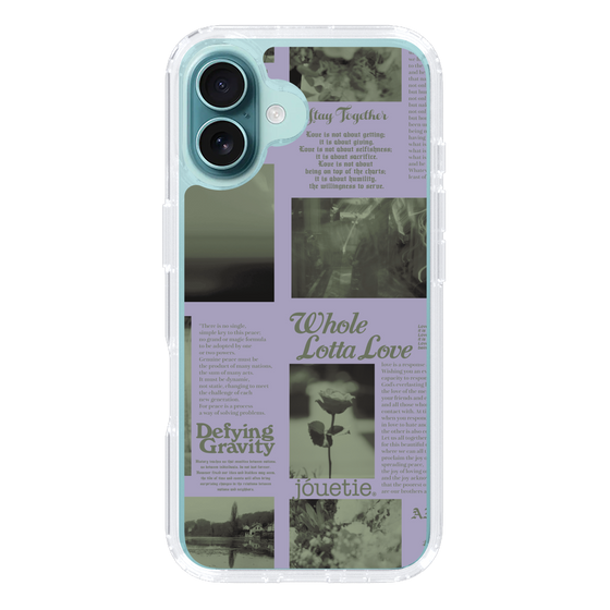 Slim Protection Case［ jouetie - Newspaper ］