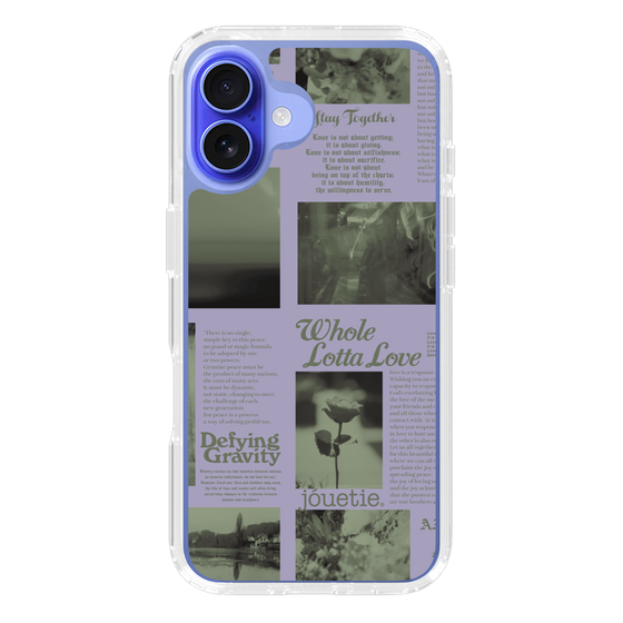 Slim Protection Case［ jouetie - Newspaper ］