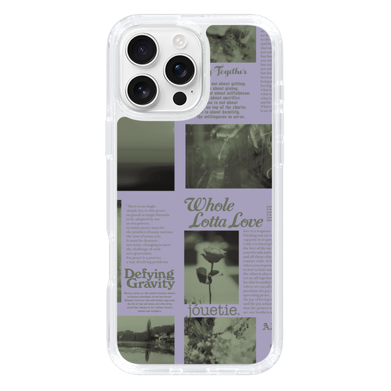 Slim Protection Case［ jouetie - Newspaper ］