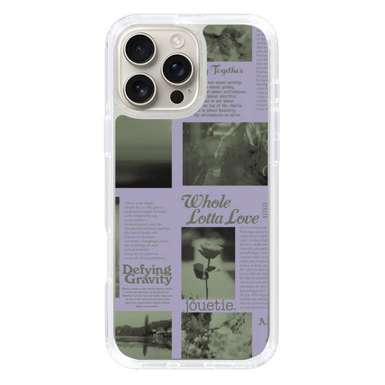 Slim Protection Case［ jouetie - Newspaper ］
