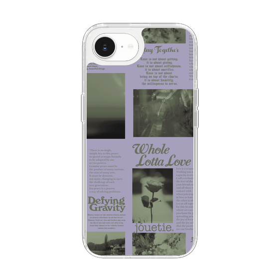 Slim Protection Case［ jouetie - Newspaper ］