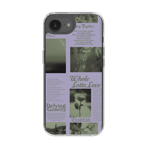 Slim Protection Case［ jouetie - Newspaper ］