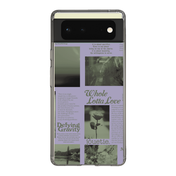 Slim Protection Case［ jouetie - Newspaper ］