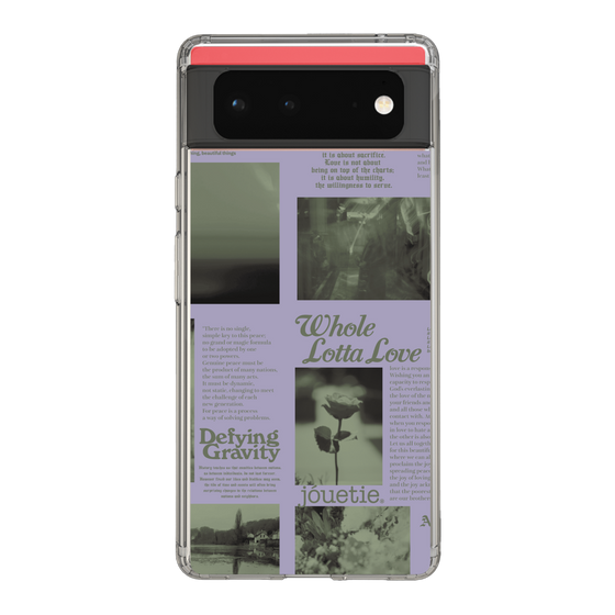 Slim Protection Case［ jouetie - Newspaper ］