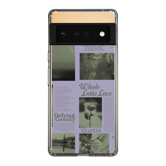 Slim Protection Case［ jouetie - Newspaper ］