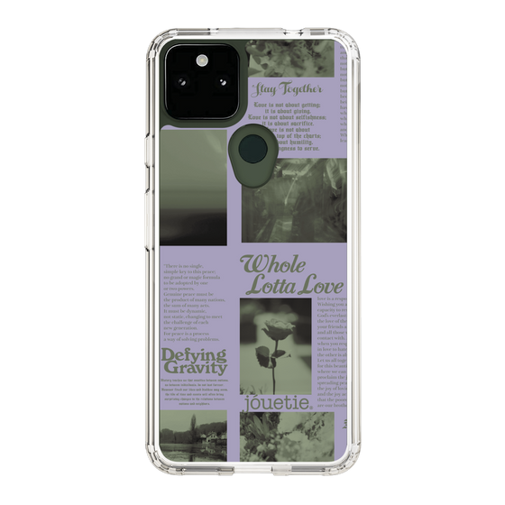 Slim Protection Case［ jouetie - Newspaper ］