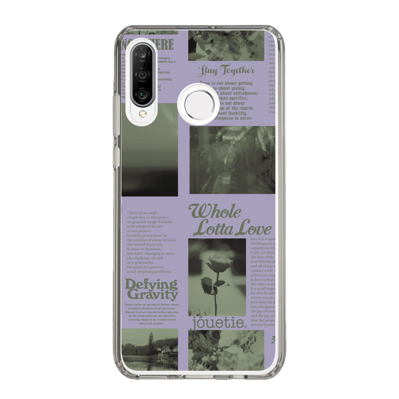 Slim Protection Case［ jouetie - Newspaper ］