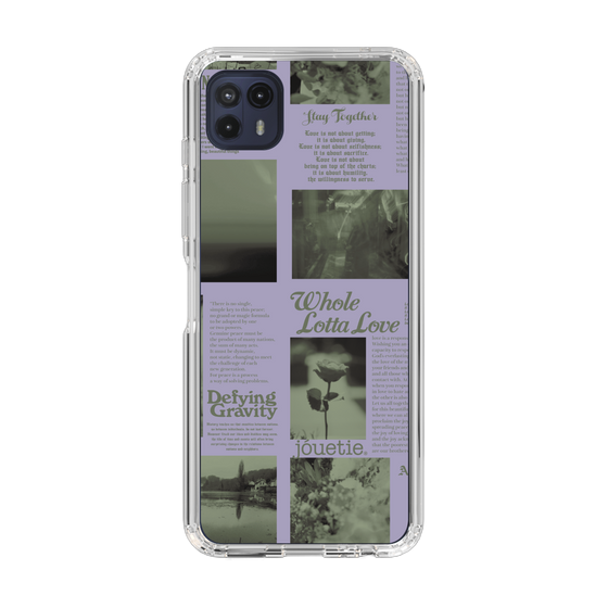 Slim Protection Case［ jouetie - Newspaper ］