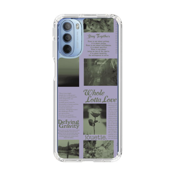 Slim Protection Case［ jouetie - Newspaper ］