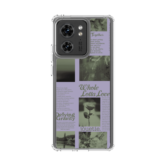 Slim Protection Case［ jouetie - Newspaper ］