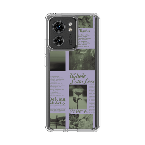 Slim Protection Case［ jouetie - Newspaper ］