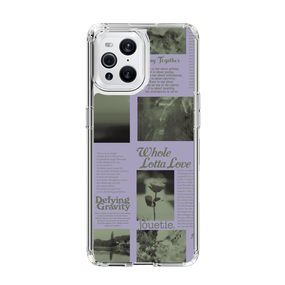 Slim Protection Case［ jouetie - Newspaper ］