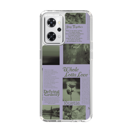 Slim Protection Case［ jouetie - Newspaper ］