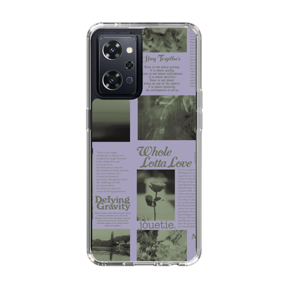 Slim Protection Case［ jouetie - Newspaper ］