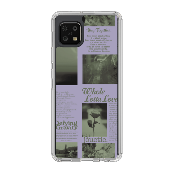 Slim Protection Case［ jouetie - Newspaper ］
