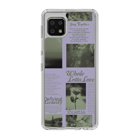 Slim Protection Case［ jouetie - Newspaper ］