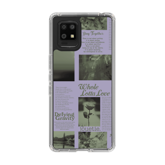 Slim Protection Case［ jouetie - Newspaper ］