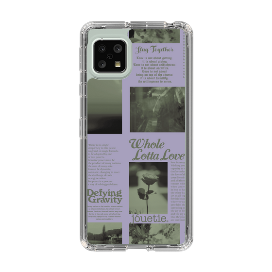 Slim Protection Case［ jouetie - Newspaper ］