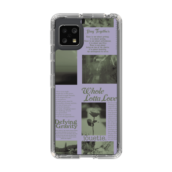 Slim Protection Case［ jouetie - Newspaper ］