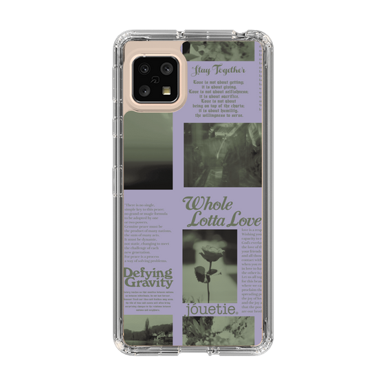 Slim Protection Case［ jouetie - Newspaper ］