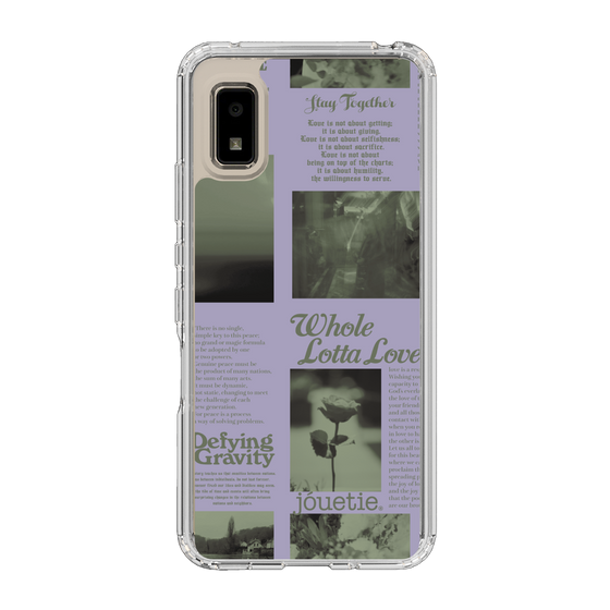Slim Protection Case［ jouetie - Newspaper ］