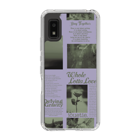 Slim Protection Case［ jouetie - Newspaper ］