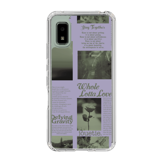 Slim Protection Case［ jouetie - Newspaper ］
