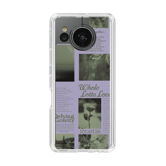 Slim Protection Case［ jouetie - Newspaper ］
