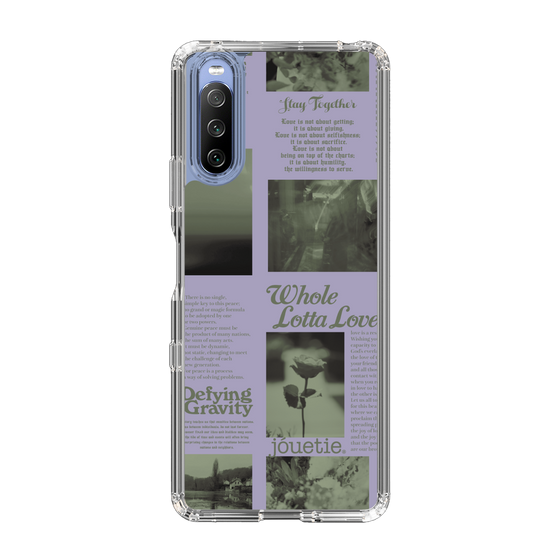 Slim Protection Case［ jouetie - Newspaper ］
