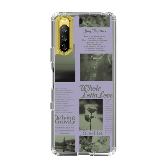 Slim Protection Case［ jouetie - Newspaper ］