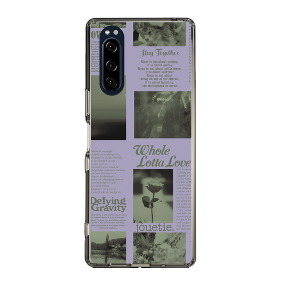 Slim Protection Case［ jouetie - Newspaper ］