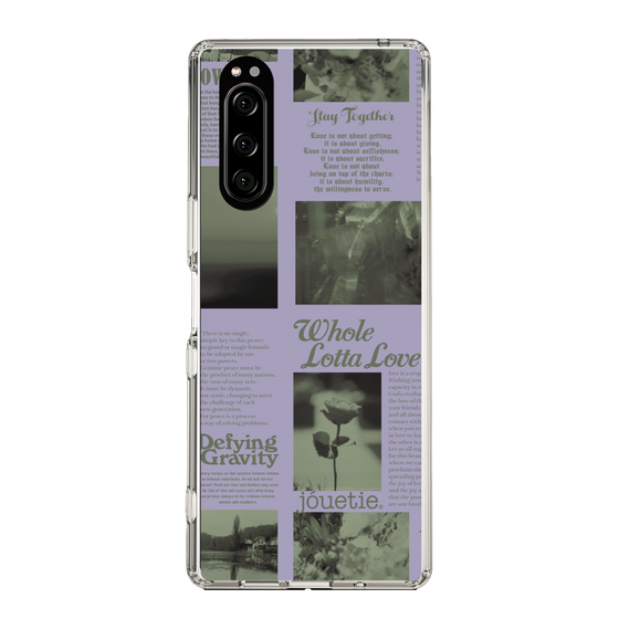 Slim Protection Case［ jouetie - Newspaper ］