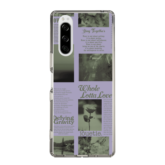 Slim Protection Case［ jouetie - Newspaper ］