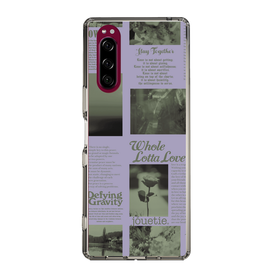 Slim Protection Case［ jouetie - Newspaper ］