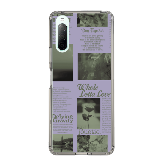 Slim Protection Case［ jouetie - Newspaper ］