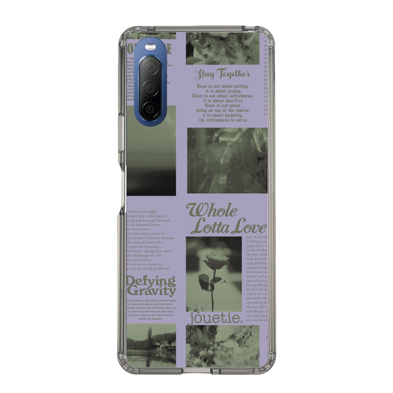 Slim Protection Case［ jouetie - Newspaper ］