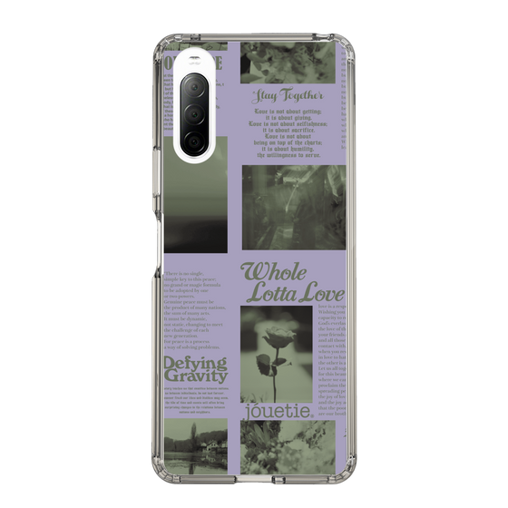 Slim Protection Case［ jouetie - Newspaper ］