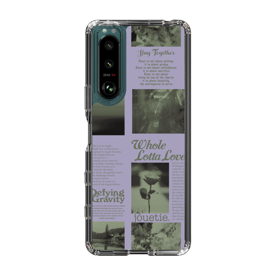 Slim Protection Case［ jouetie - Newspaper ］