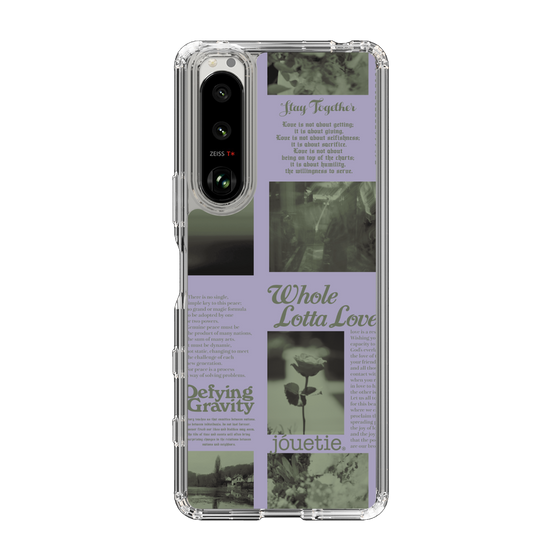 Slim Protection Case［ jouetie - Newspaper ］