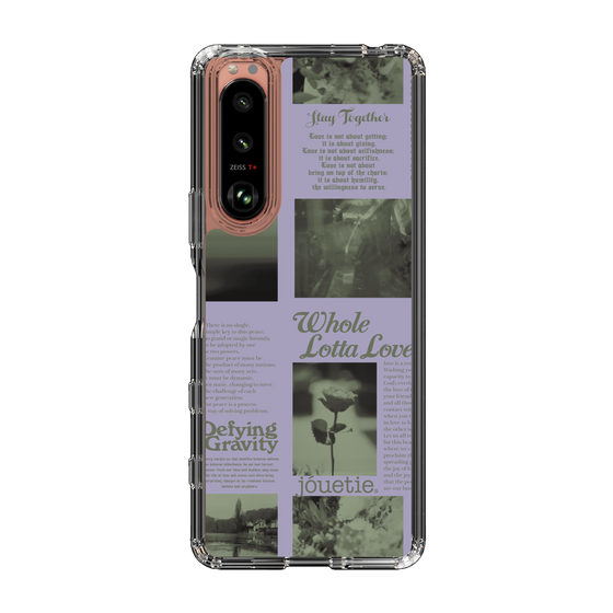 Slim Protection Case［ jouetie - Newspaper ］