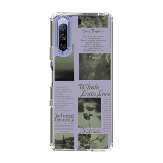 Slim Protection Case［ jouetie - Newspaper ］