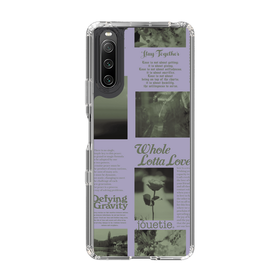 Slim Protection Case［ jouetie - Newspaper ］